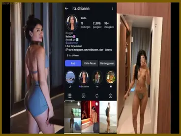 Hot Video Stape Miss Widia Selebgram Cantik